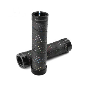 Грипсы ROCKBROS GR0112 RB_4020001001, в виде обмотки руля, с lock-on, черный 