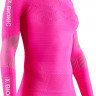 Футболка X-Bionic Effektor 4.0 TRAIL RUNNING HALF ZIP LG SL Women Flamingo Pink/Arctic White - Футболка X-Bionic Effektor 4.0 TRAIL RUNNING HALF ZIP LG SL Women Flamingo Pink/Arctic White