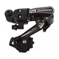 Переключатель задний Shimano Tourney, TY21-B, GS, 6 ск., крепление на болт, черный