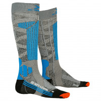 Носки X-Socks Ski Rider 4.0 Women G239 stone gray melange/turquoise