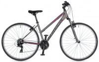 Велосипед Author Linea 28" серебро/розовый рама: 19" (2025)
