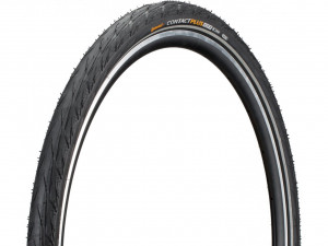 Покрышка Continental CONTACT Plus City 28 x 1.60 (42-622) чёр./чёр. Reflex, 3/180TPI, SafetyPlusBreaker, E50, Silver label 