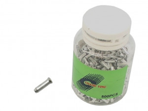 Наконечник троса Multibrand D(Z9) 2мм, алюминий, 500 шт. в бутылочке 