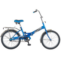 Велосипед NOVATRACK складной, FS30 20" синий (2019)