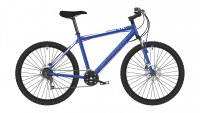 Велосипед Stark Respect 27.1 D Microshift синий/белый Рама: 16" (2022)