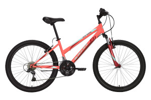 Велосипед Black One Ice Girl 24 оранжевый/красный/голубой Рама: 12&quot; (2022) 