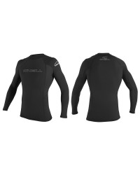 Гидромайка мужская длинный рукав O'Neill Basic Skins L/S Rash Guard black S20 (3342 002)