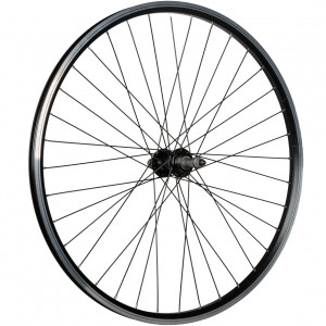 Колесо заднее VelRosso VRS-244 26" в сборе двойн. алюм. обод V-brake втулка под трещотку 6-7 ск. 