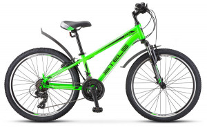 Велосипед Stels Navigator-400 V 24&quot; F010 зеленый (2020) 