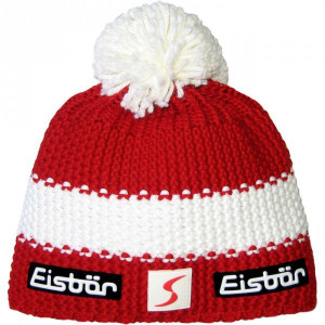 Шапка Eisbär Star Pompon MÜ SP Austria (403346-AUT) 