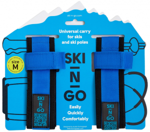 Связки для горных лыж SKI-N-GO Blue 60-95 мм (М) 