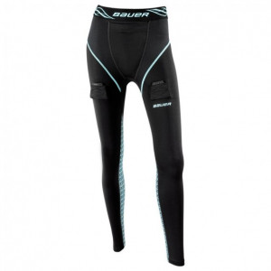 Брюки компрессионные с раковиной Bauer Women&#039;s Compression Jill Pant black (1042851) 