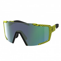 Очки SCOTT Shield black/yellow green chrome (2021)