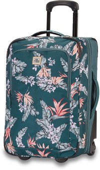 Дорожная сумка Dakine Carry On Roller 42L Waimea (сине-зеленый с цветами)