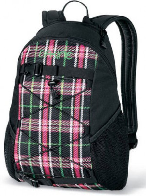 Женский рюкзак Dakine Wonder Pack Bk/pkp Black/pink Plaid 