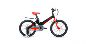 Велосипед Forward Cosmo 18 2.0 черный/красный (2022) 
