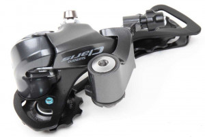 Переключатель задний SHIMANO Claris, R2000, GS, 8 скоростей, черный 