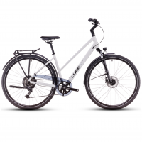 Велосипед Cube Touring One Trapeze 28" cotton´n´grey рама: S (2025)