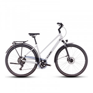 Велосипед Cube Touring One Trapeze 28" cotton´n´grey рама: S (50 см) (2025) 
