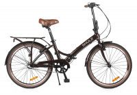 Велосипед Shulz Krabi V-brake коричневый YS-7895 (2021)