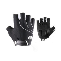 Велоперчатки ROCKBROS S107 RB_S107-L, короткие пальцы, противоскользящие, с липучкой, черные Велоперчатки ROCKBROS S107 RB_S107-L, короткие пальцы, противоскользящие, с липучкой, черные