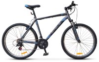 Велосипед Stels Navigator-500 V 26" V020 антрацит/синий (2018)
