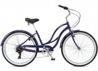 Велосипед Schwinn ALU 7 WOMEN 26" синий Рама M (17") (2022)