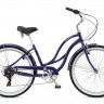 Велосипед Schwinn ALU 7 WOMEN 26" синий Рама M (17") (2022) - Велосипед Schwinn ALU 7 WOMEN 26" синий Рама M (17") (2022)