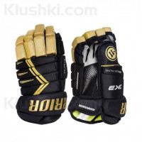 Перчатки хоккейные Warrior DX3 Junior Black/Gold