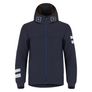 Куртка-виндстоппер One More 431 Man Hybrid Hoody Jacket marinaio/marinaio/silver 0U431U0-3EWX 