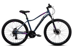 Велосипед Aspect OASIS HD 26 черно-фиолетовый 14.5&quot; (2022) 