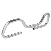 Руль ZOOM 5-403708 универс. алюм. мультипозиц. "бабочка" 22,2х25,4x590мм MTB-A4-181(ISO-C) серебристый