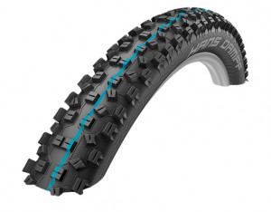 Покрышка Schwalbe 29x2.35 HANS DAMPF ADDIX SPGRIP TL-EASY SS 