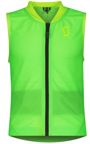 Горнолыжная защита Scott AirFlex Junior Vest Protector high viz green 