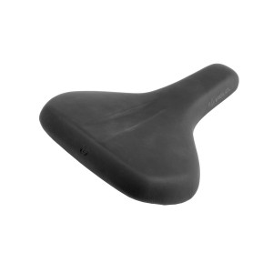 Седло VELO 5-250541 TOUR BASIC комфорт. 267х201мм (size L) Art-Tech амортизация, легкий наполнитель 439г черное 