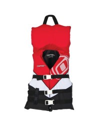 Спасательный жилет детский 50-90 lbs O'Brien VEST, YOUTH W/COLLAR RED NYLON (2019)