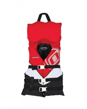 Спасательный жилет детский 50-90 lbs O&#039;Brien VEST, YOUTH W/COLLAR RED NYLON (2019) 