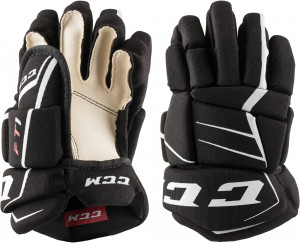 Перчатки CCM JetSpeed FT1 YTH black/white 