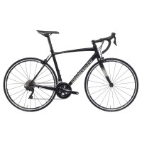 Велосипед Bianchi Via Nirone 7 28" 105 11sp black/titanium silver glossy рама 500 мм