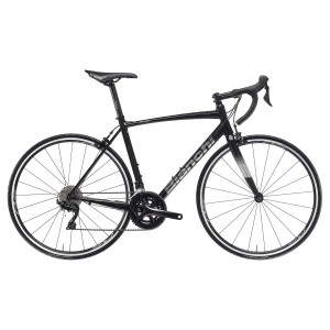 Велосипед Bianchi Via Nirone 7 28&quot; 105 11sp black/titanium silver glossy рама 500 мм 