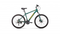 Велосипед Forward Hardi 26 2.0 disc зеленый/оранжевый рама: 17" (2021)