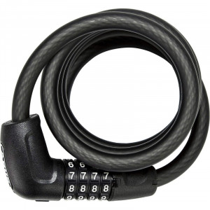 Замок Abus Steel-O-flex 5510C/180 05-0086167 кодовый, черный 