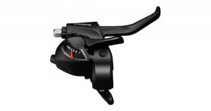 Шифтер/тормозная ручка Shimano Tourney ST-EF41 прав 7ск 2050 мм черный б/уп 
