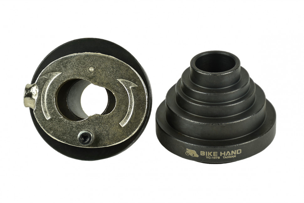 Устройство для запрессовки подшипников кареток BIKE HAND, только чашки ...