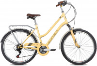 Велосипед Stinger Victoria 26" бежевый (2021)