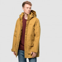 Пальто Jack Wolfskin Fierce Wind Parka M Golden Amber (2022)