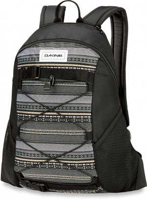 Женский рюкзак Dakine Wonder 15L Zion (в чёрно-бежевую полоску) 