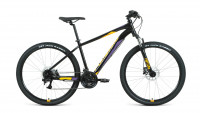 Велосипед Forward  APACHE 27,5 3.2 HD черный/оранжевый рама 15" (2022)