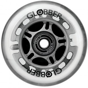 Колесо Globber 80 мм для Primo, Evo, Go Up прозрачный 