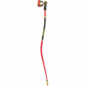 Горнолыжные палки Leki WCR SG/DH 3D bright red/black/neonyellow 65267731 